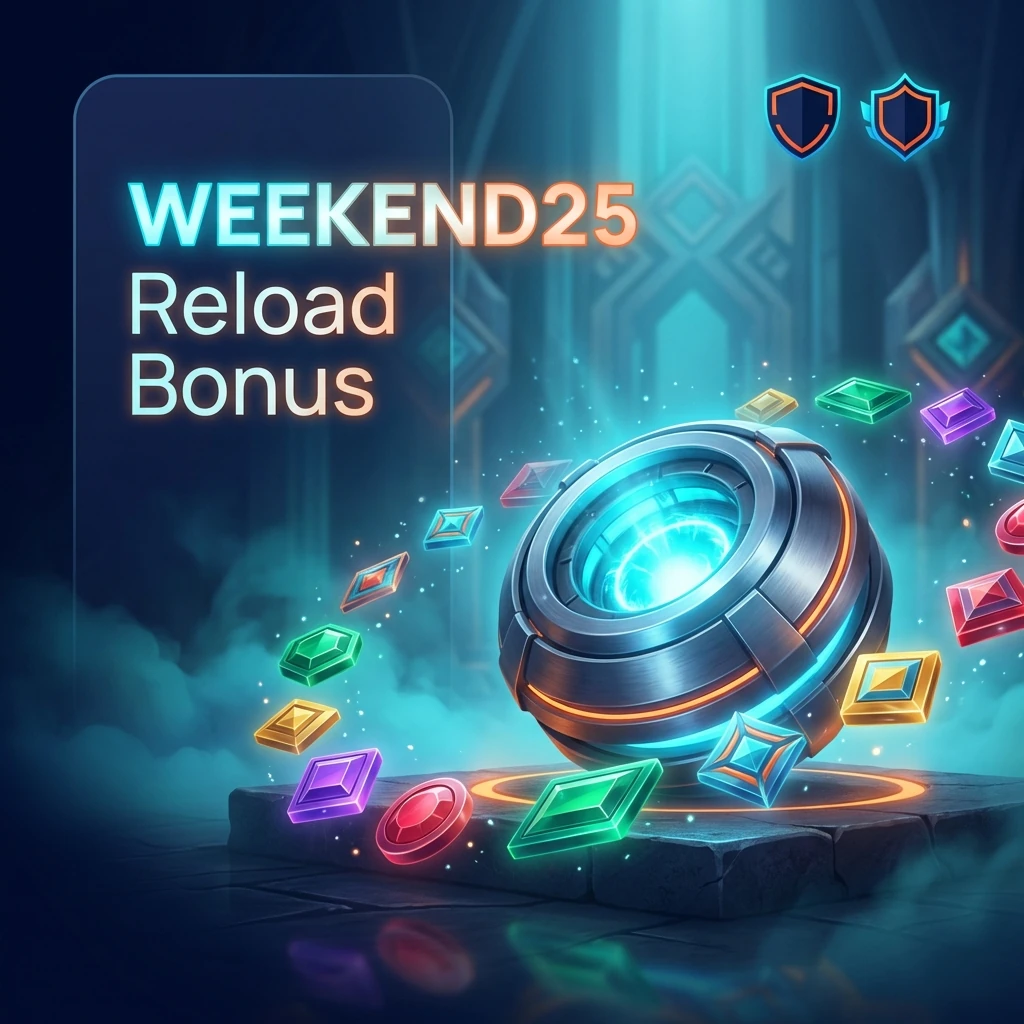 WEEKEND25 Reload Bonus